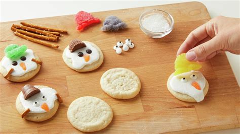 Super Easy Melted Snowman Cookies Recipe