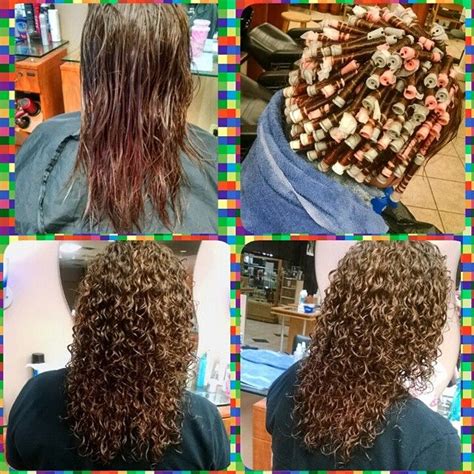 Spiral Perm Pictures Before And After Hair Color Ideas