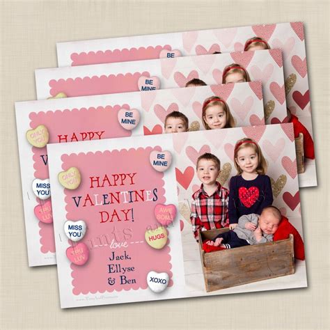 Sweet On You Too Valentines Day Custom 4x6 Photo Card Etsy