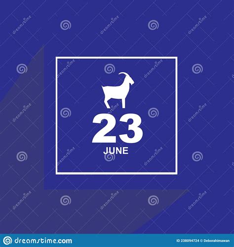kalender juni 23 ikone abbildung mit chinesischem logo zodiac oder shio zio chinesisches neues
