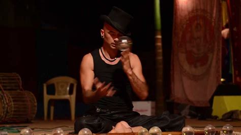 Illusionist Kristian Jyoti Best Levitation Yoga Contact Juggling