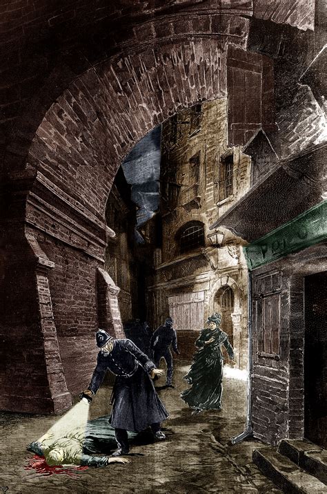 Jack The Ripper First Crime Scene Photo