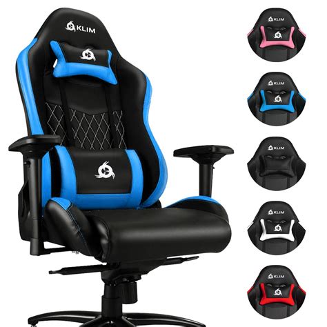 Klim Esports Gaming Chair With Back And Head Support Ergonomic Computer