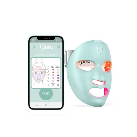 Worlds First Customizable Led Light Therapy Mask Qure Skincare