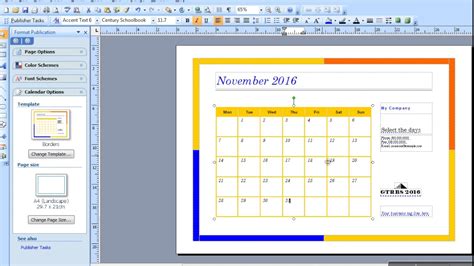 Microsoft Publisher 2024 Calendar Template Calendar 2024