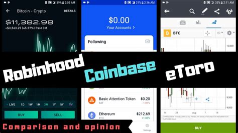 But in exchange for an uncluttered interface, it lacks some of the more. Comparing Crypto Trading Apps Robinhood, Coinbase and ...