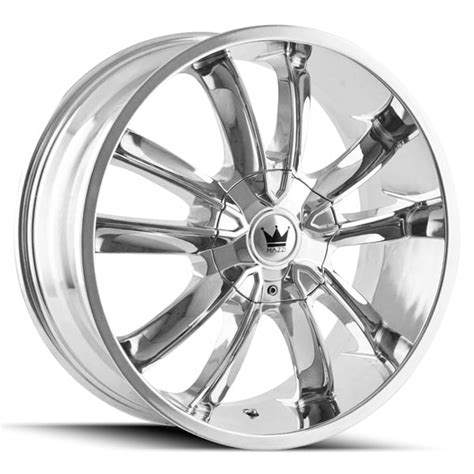 24 Inch Mazzi 366 Obsession 24x95 5x1275x1397 18mm Chrome Wheel