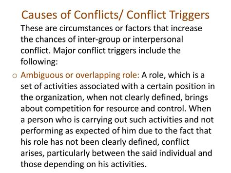 Organizational Conflict And Conflict Resolution Ppt Download