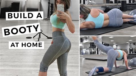 Grow Your Butt At Home Lean Muscle Booty Workout Youtube