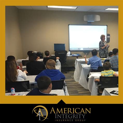 If you have suffered loss or damage, please contact your broker. American Integrity Insurance is hosting a group of budding underwriters, claim representatives ...