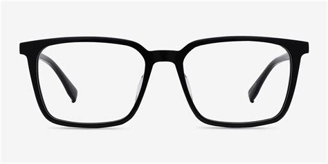 Basic Rectangle Black Frame Eyeglasses Eyebuydirect