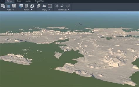 Infraworks Imx Does Not Import Point Cloud Terrain In Civil 3d Civil