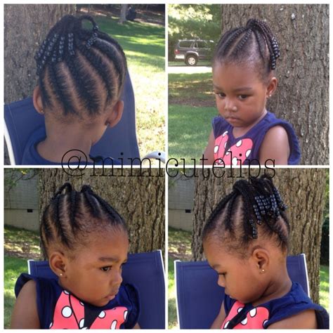 Special knitted hair models for girls. Natural Hairstyles for Kids - MimiCuteLips
