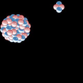 The reason is quite simple: Alpha particle Wiki