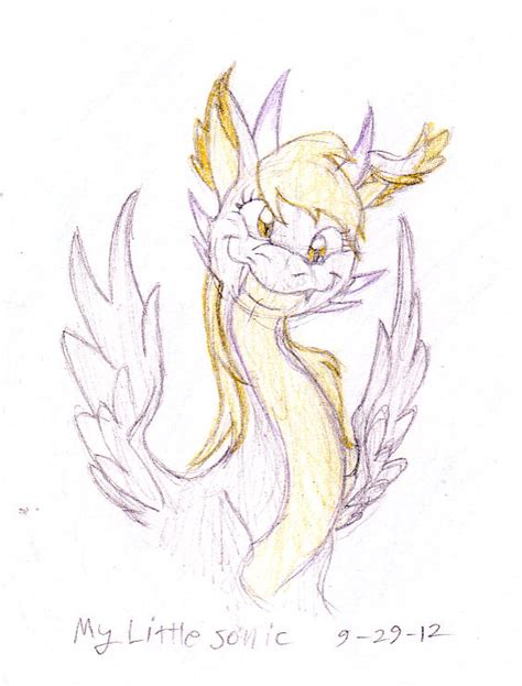 Derpy Dragon By Mylittlesonic On Deviantart