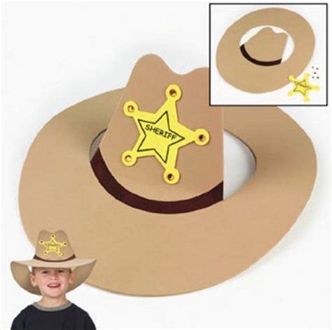 This Make Your Own Cowboy Hat Is An Easy Craft For Kids To Do At Your