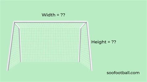 Football Goal Post Size The Definitive Guide Soofootball