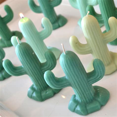 Saguaro Cactus Candle Desert Wedding Reception Centerpieces Etsy