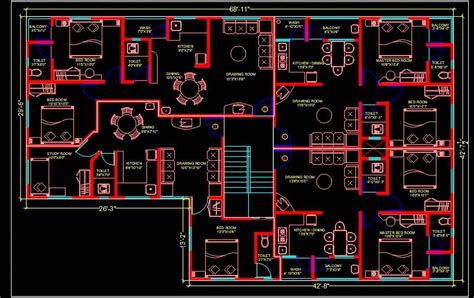 Simple Floor Plan Dwg Free Download Best Design Idea