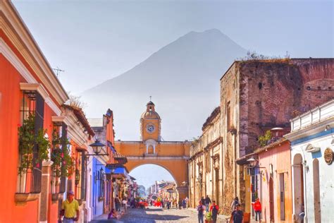 Arch Of Santa Catalina Antigua Guatemala The Arch Of