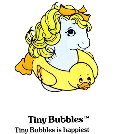 My Little Pony Fact File Tiny Bubbles