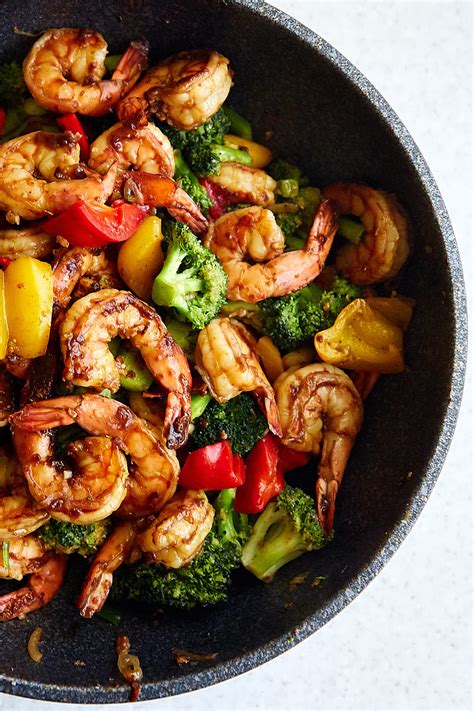 Maybe you would like to learn more about one of these? Szechuan Shrimp with Broccoli and Peppers - Craving Tasty