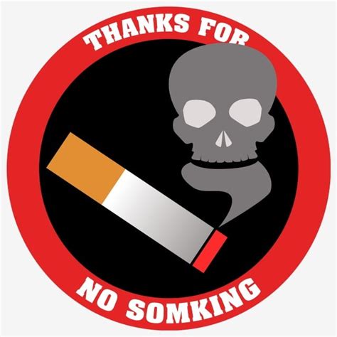 The intent of no smoking day is to promote on how to quit some really alarming statistics: World No Smoking Day Non Smoking Red Black Round, 骷髅, Icon ...