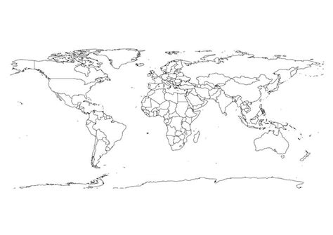 Malvorlage Weltkarte Kostenlose Ausmalbilder Zum Ausdrucken Bild