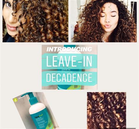 Devacurl Decadence Leave In Naturally Curly Hair Care For Frizz Free