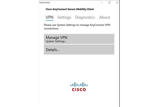 Cisco Anyconnect App Windows 10 How To Download Install Connect Cisco