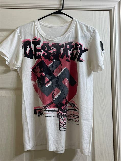 Vintage Seditionaries Nazi Christ Destroy Shirt 1977 Original Grailed