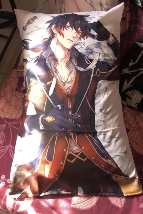 I Got A Zhongli Body Pillow And It Was Worth Every Cent 😌 Rgenshin
