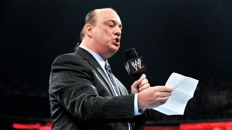 Paul Heyman Delivers A Message From Brock Lesnar Photos Wwe