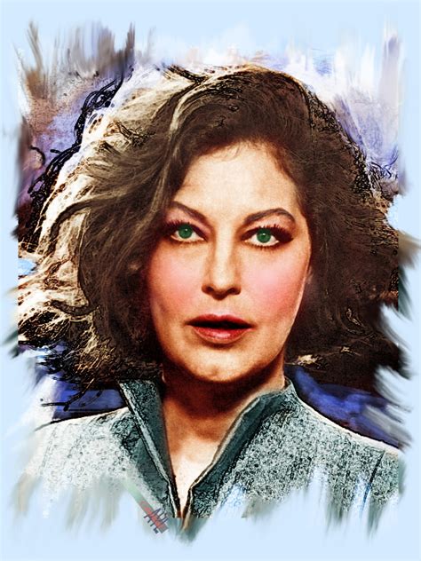 Colors For A Bygone Era An Aging Ava Gardner Colorized From An