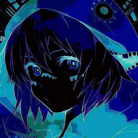 Cyber Aesthetic Blue Aesthetic Aesthetic Anime Blue Anime Dark