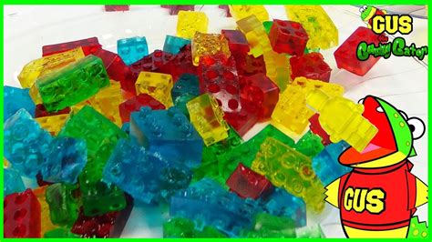 How To Make Lego Gummy Candy Diy Homemade Jelly Gummies Youtube