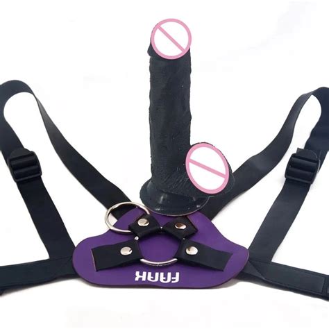 Faak Sex Shop Beginner Unisex Strap On Harness Kit With Inch Silicone Realistic Dildo
