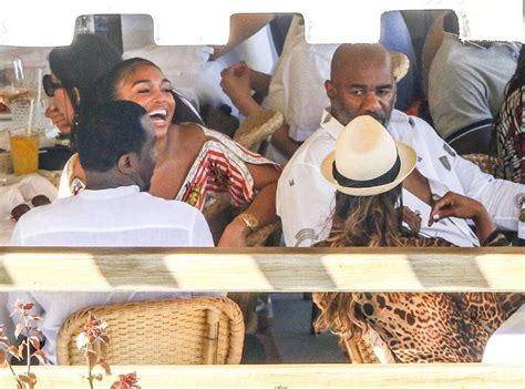 Diddy Goes On Vacation With Rumored Girlfriend Lori And Her Dad Steve