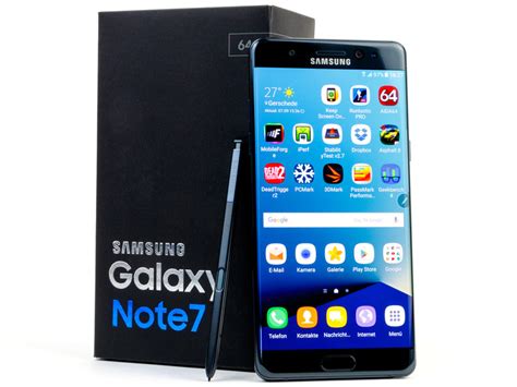 Samsung Galaxy Note 7 Smartphone Review Notebookcheck