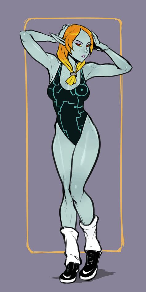 Work Out Midna Comm By Izra Hentai Foundry
