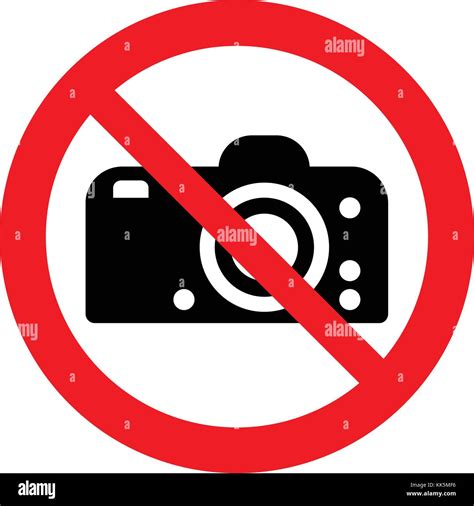 Kein Foto Keine Kamera Verbot Unterzeichnen Fotografieren Verboten