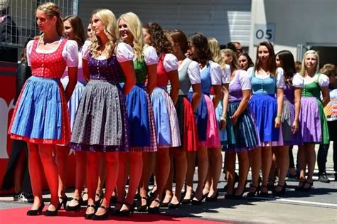 Austrian Grand Prix Defied F1 Grid Girl Ban And Held Bathing Suit