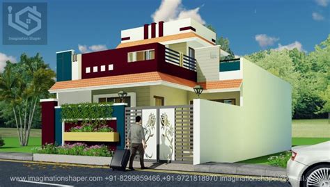 Indian House Design Front View