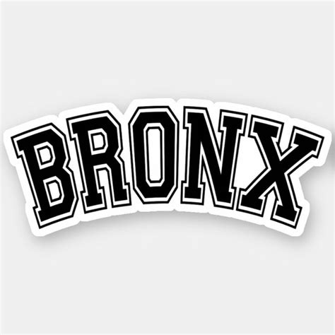 Bronx Sticker Zazzle In 2022 Stickers Bronx Disney Sticker