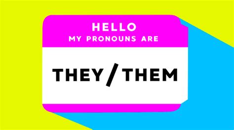 A Guide to Pronouns: They/Them - The Wakefield Chieftain