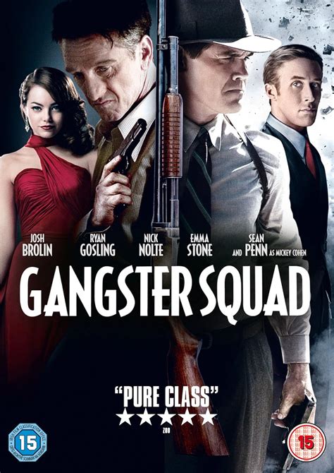 Gangster Squad Dvd Amazon Co Uk Josh Brolin Ryan Gosling
