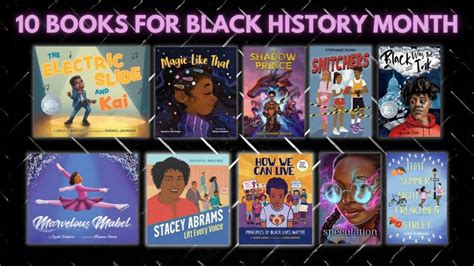 10 Books By Black Authors For Black History Month 2023 Lee And Low Blog