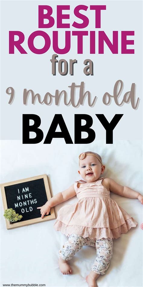 The Best Routine For Your 9 Month Old Baby The Mummy Bubble