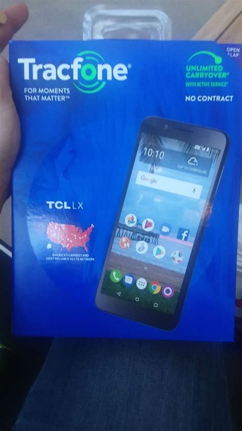 Tracfone Prepaid Android Smart Phone Tcl Lx Brand New In Box Wsim As