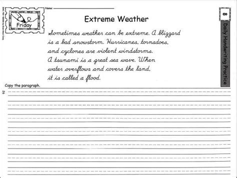 Daily Handwriting Practice Contempory Cursive 013116 Details